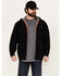 Image #1 - Hawx Men's Zip Front Hooded Zip Jacket - Tall , Black, hi-res