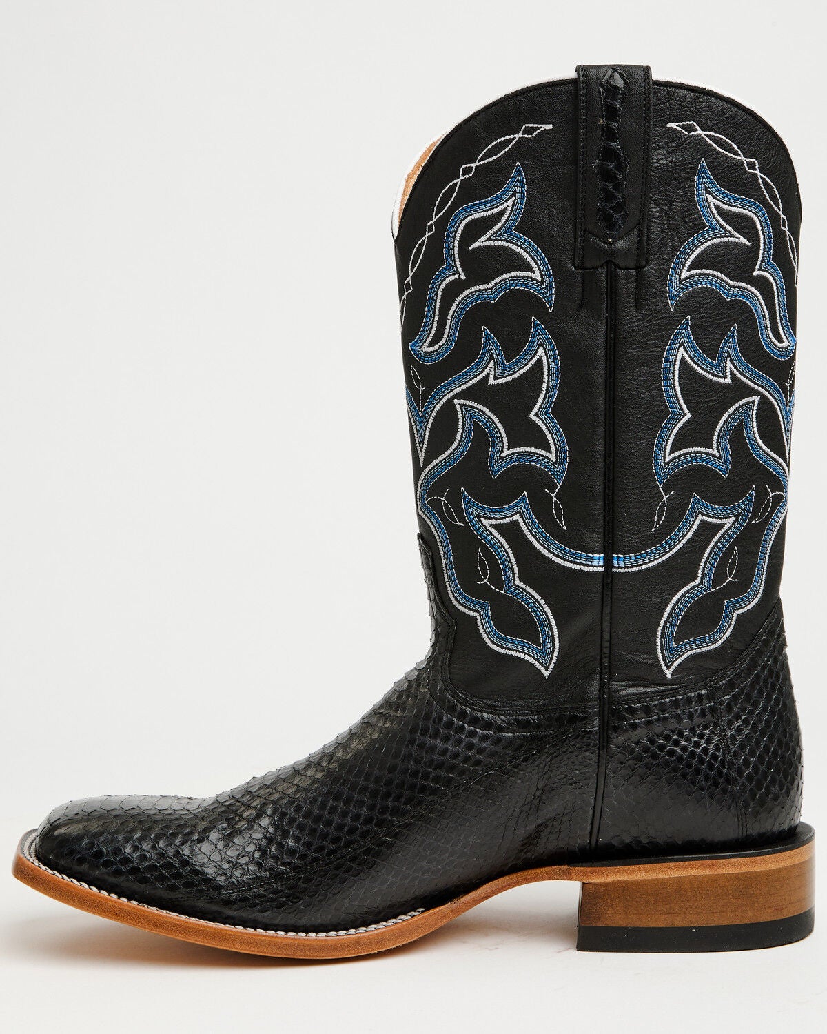 Image #3 - Cody James Men's  Ayer Exotic Snake Western Boots - Broad Square Toe, Black, hi-res