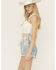 Image #4 - Shyanne Women's Embroidered Eyelet Fringe Vest, White, hi-res
