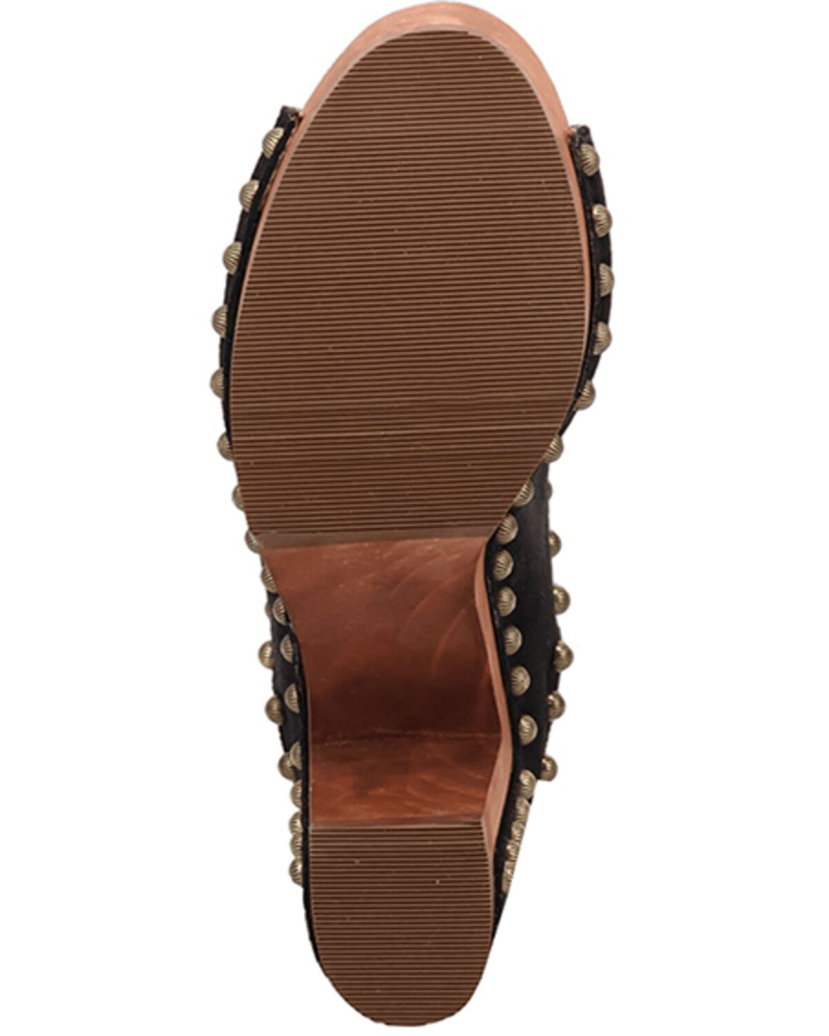 Image #7 - Dingo Women's Echo Wooden Sandals, Black, hi-res