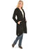 Image #1 - Scully Women's Boar Suede Fringed Maxi Coat, Black, hi-res