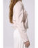 Image #2 - Azalea Wang Women's Faux Suede Studded Fringe Jacket, Pink, hi-res