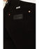 Image #4 - Wrangler Women's Midnight Ride Mid Rise World Wide Wide Leg Denim Jeans, Black, hi-res