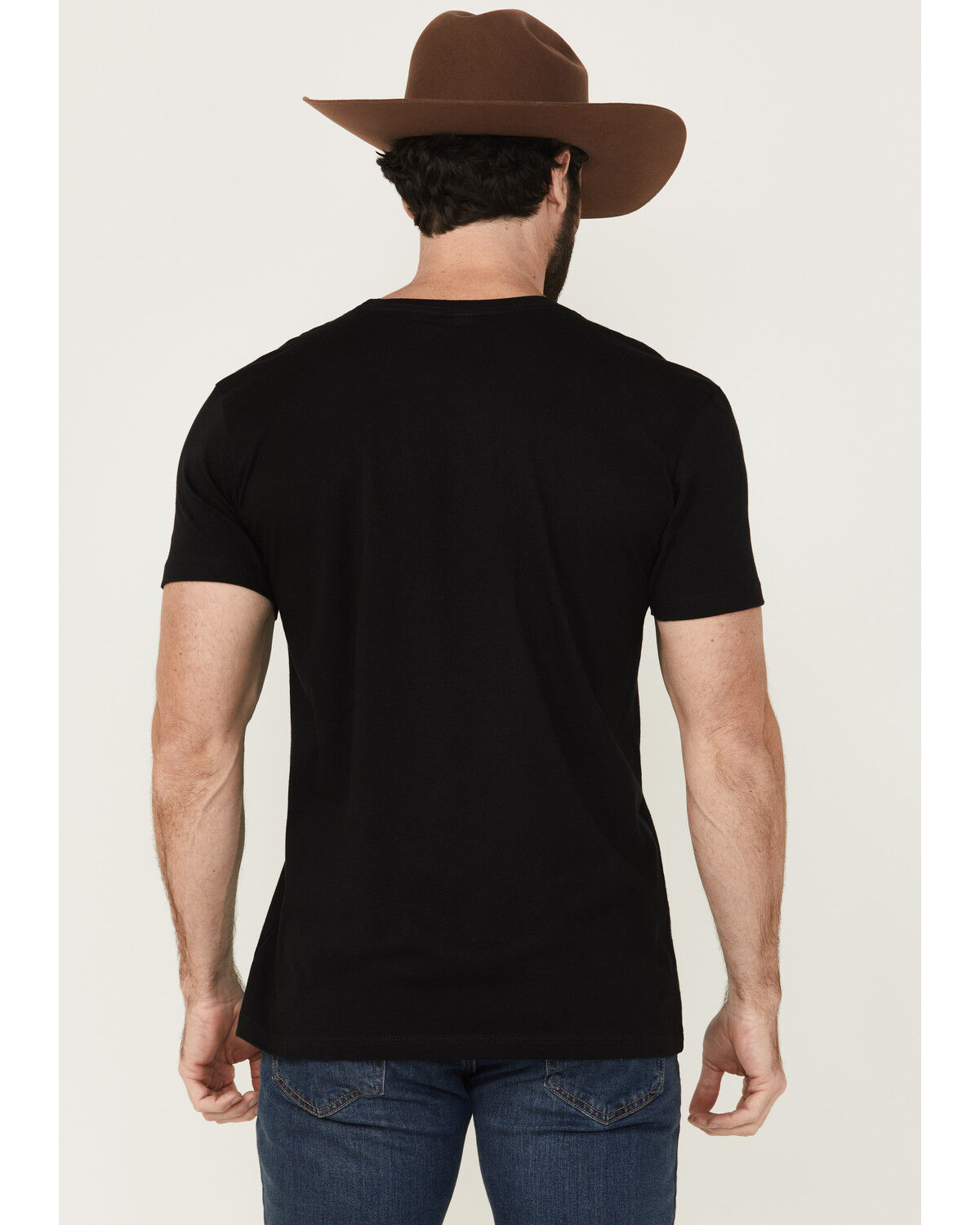 Image #4 - Moonshine Spirit Men's Old Friend Short Sleeve Graphic T-Shirt, Black, hi-res