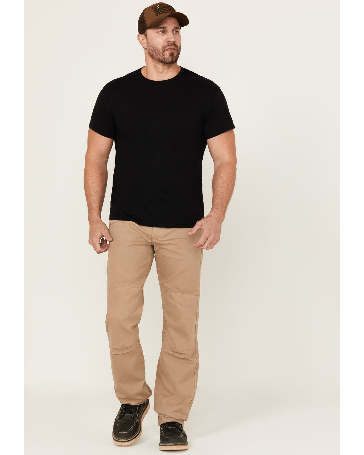 Image #1 - Hawx Men's All Out Work Pants, Khaki, hi-res