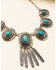 Image #3 - Shyanne Women's In The Oasis Short Concho Fringe Necklace, , hi-res