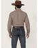 Image #4 - Cinch Men's Geo Print Long Sleeve Button-Down Western Shirt, Multi, hi-res
