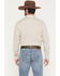 Image #4 - RANK 45&reg; Men's Cowboy Trail Geo Print Long Sleeve Button-Down Stretch Western Shirt, Cream, hi-res
