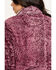 Katydid Women's Wine Sherpa 1/2 Zip Pullover, Burgundy, hi-res