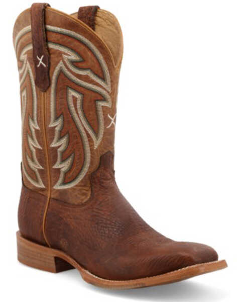 Image #1 - Twisted X Men's Rancher Western Boots - Broad Square Toe, Brown, hi-res