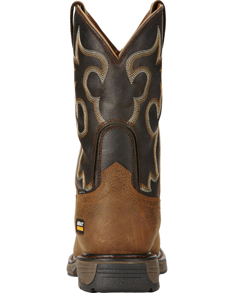 Ariat Workhog H2O 400g Cowboy Work Boots - Composite Toe  , Brown, hi-res