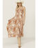 Image #1 - Wild Moss Women's Printed Midi Dress, Multi, hi-res