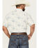Image #4 - Pendleton Men's Dawson Linen Medallion Print Short Sleeve Button-Down Western Shirt, Oatmeal, hi-res
