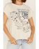 Image #3 - Cleo + Wolf Women's California Map Graphic Tee, Ivory, hi-res