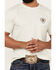 Image #3 - Ariat Men's Rodeo Proud Short Sleeve Graphic T-Shirt, Oatmeal, hi-res