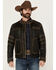 Image #1 - Scully Men's Leather Moto Jacket, Black, hi-res