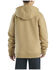 Image #3 - Carhartt Boys' Logo Hooded Sweatshirt, Khaki, hi-res