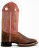 Image #2 - Cody James Boys' Inlay Western Boots - Broad Square Toe, Brown, hi-res