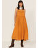 Image #1 - Talisman Women's Raja Sleeveless Midi Dress, Orange, hi-res