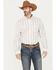 Image #1 - RANK 45&reg; Men's Stormy Southwestern Striped Print Long Sleeve Button-Down Stretch Western Shirt, Gold, hi-res