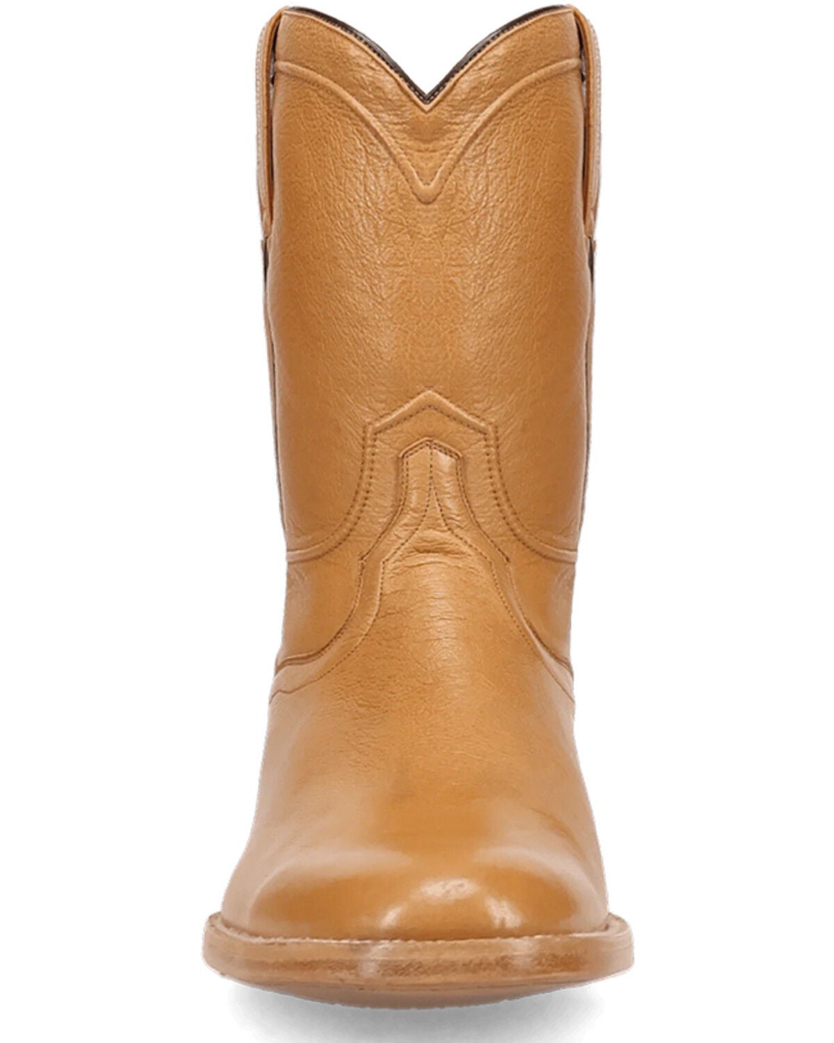 Image #4 - Dan Post Men's Hartwell Roper Western Boots - Round Toe, Camel, hi-res