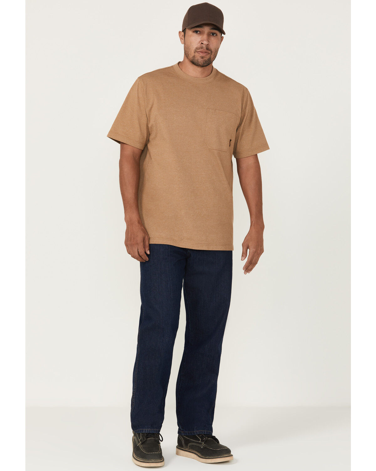 Image #1 - Dickies Reg Fit Prewashed Work Jeans, Prw Indigo, hi-res