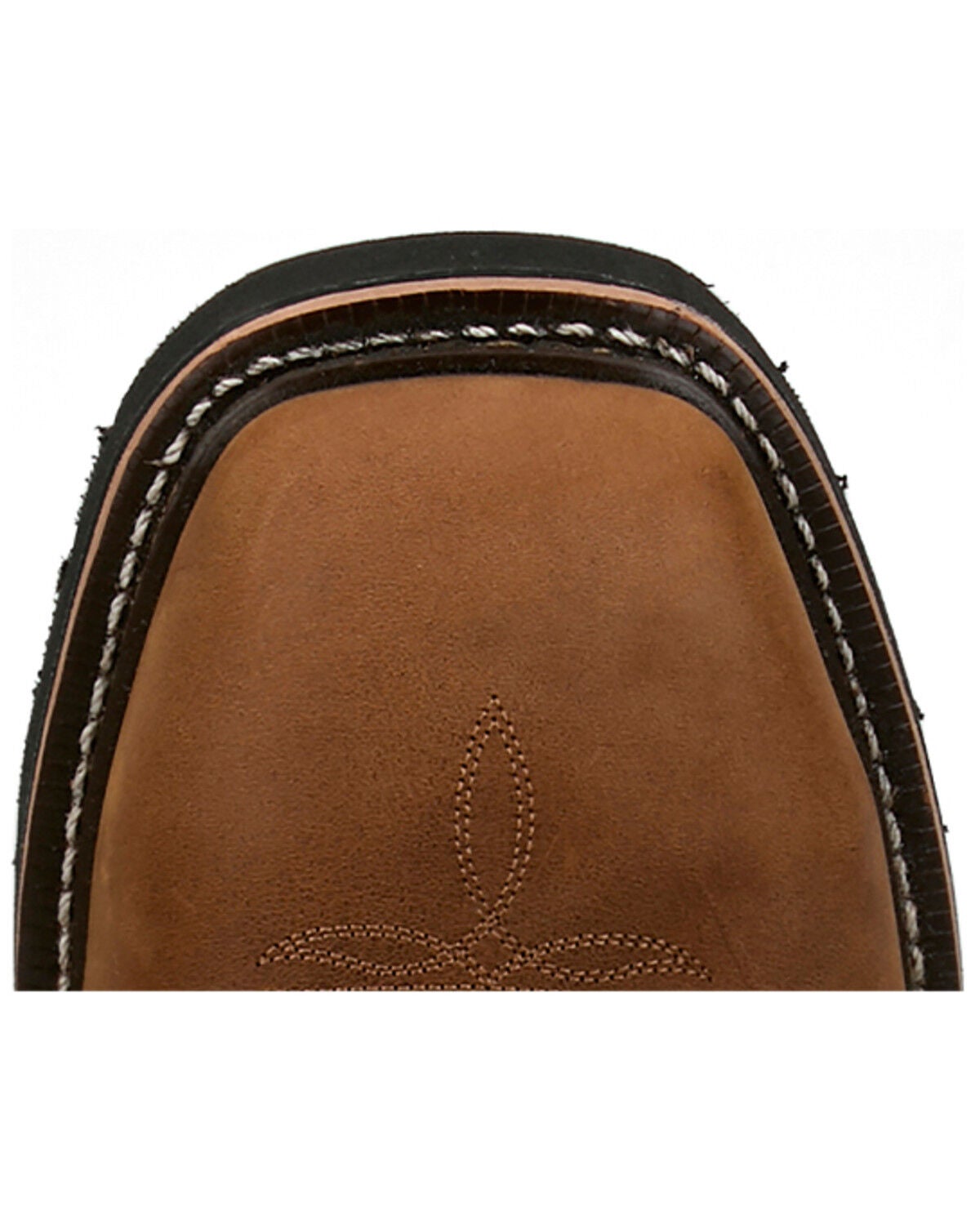 Image #6 - Justin Men's Homeland Work Boots - Steel Toe, Brown, hi-res