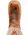 Image #6 - Justin Women's Peyton Western Boots - Broad Square Toe, Brown, hi-res
