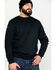 Image #3 - Ariat Men's FR Roughneck Skull Logo Crew Long Sleeve Work T-Shirt - Big, Black, hi-res