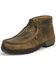 Justin Men's Cappie Electrical Hazard Driving Mocs - Steel Toe, Brown, hi-res