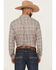 Image #4 - Cody James Men's Let's Mosey Plaid Print Long Sleeve Button-Down Stretch Western Shirt, Grey, hi-res