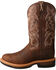 Twisted X Men's Lite Western Work Boots - Alloy Toe, Taupe, hi-res