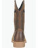Image #4 - Double H Men's Requiem Performance Western Boots - Broad Square Toe, Brown, hi-res