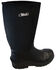 Image #2 - AdTec Men's 16" Cement Rubber Work Boots - Steel Toe, Black, hi-res