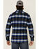 Flag & Anthem Men's Lowellville Stretch Plaid Long Sleeve Western Flannel Shirt , Black, hi-res