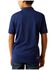 Image #2 - Ariat Boys' VentTEK Short Sleeve Polo, Blue, hi-res
