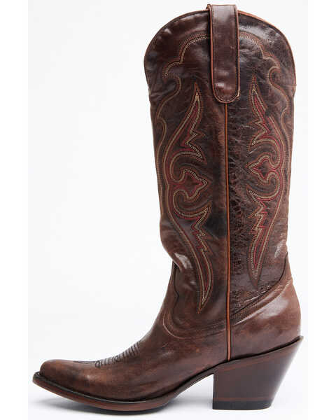 Image #3 - Idyllwind Women's Ruckus Western Boots - Medium Toe, Cognac, hi-res