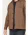 Image #3 - Thorogood Men's Stonewashed Herringbone Shirt Jacket, Lt Brown, hi-res