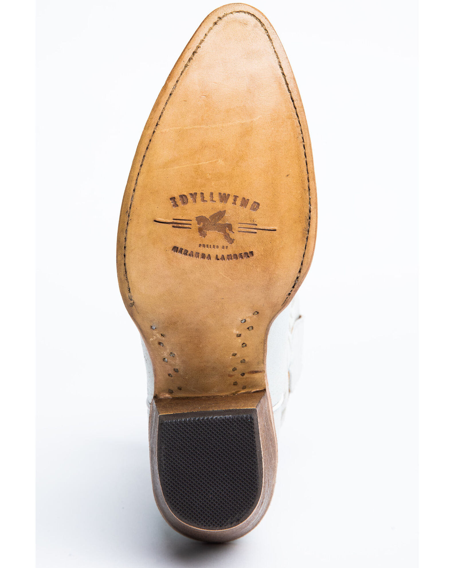 Image #7 - Idyllwind Women's Wheels Western Booties - Round Toe, White, hi-res