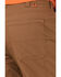 Image #4 - Hawx Men's Xtreme Double Front Ripstop Work Pants - Big, Brown, hi-res