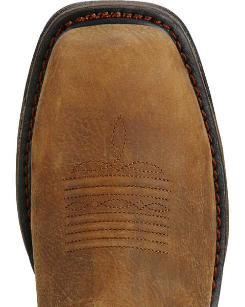 Image #4 - Ariat Men's WorkHog® H2O 400g Cowboy Work Boots - Composite Toe  , Brown, hi-res