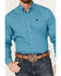 Image #3 - Cinch Men's Geo Print Long Sleeve Button-Down Western Shirt, Turquoise, hi-res