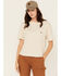 Image #1 - Carhartt Women's Tencel™ Fiber Series Loose Fit Short Sleeve Pocket Work Shirt, Oatmeal, hi-res
