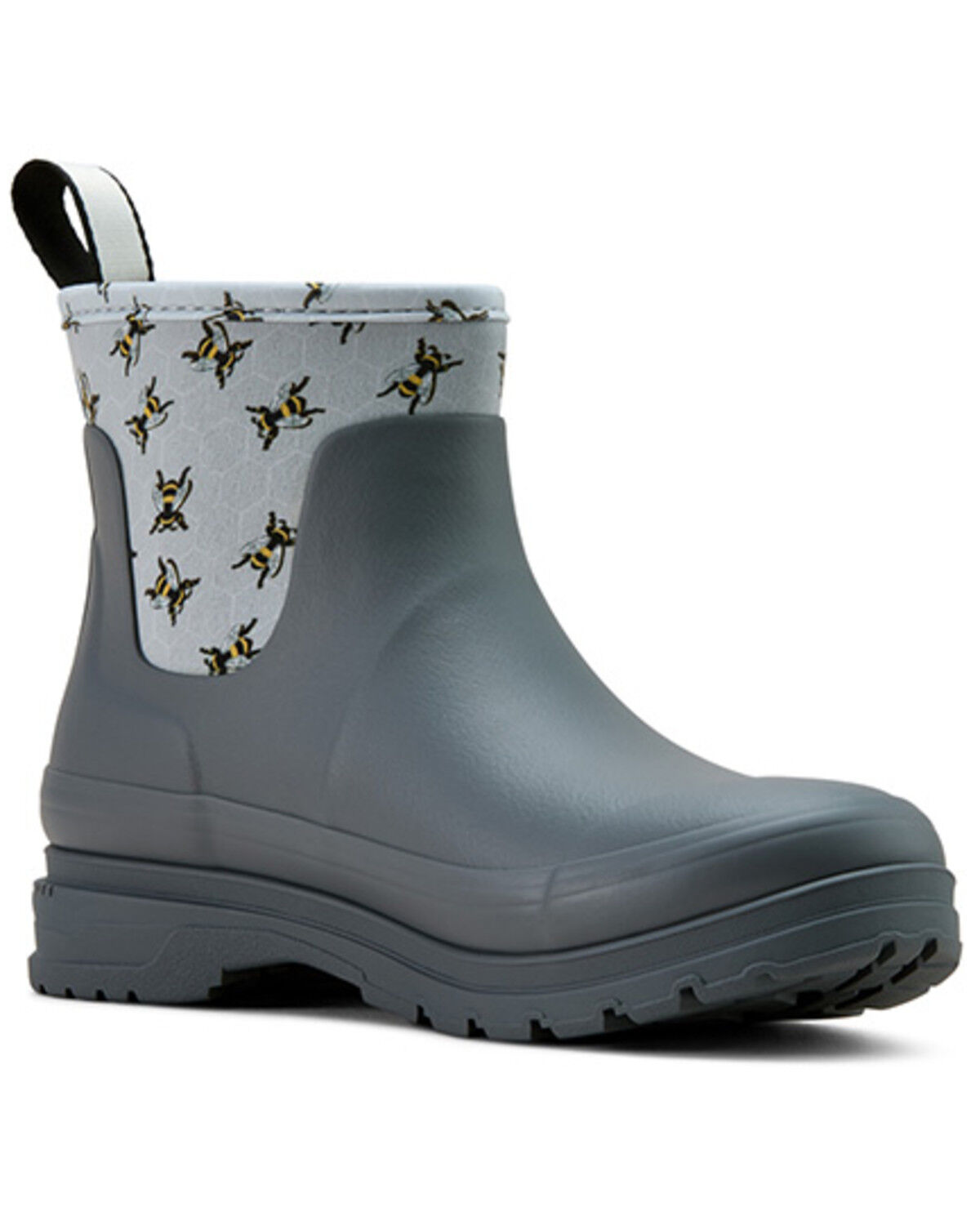 Image #1 - Ariat Women's Kelmarsh Shortie Rubber Boots - Round Toe, Grey, hi-res