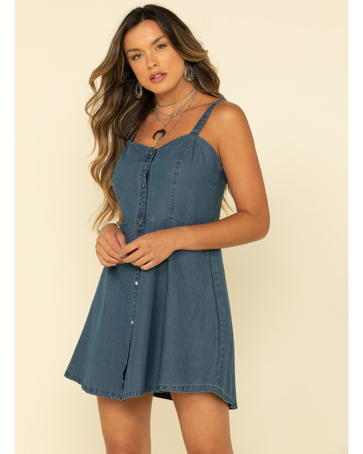 denim country dress