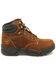 Hawx Men's Brown Enforcer Lace-Up Work Boots - Round Toe, Brown, hi-res