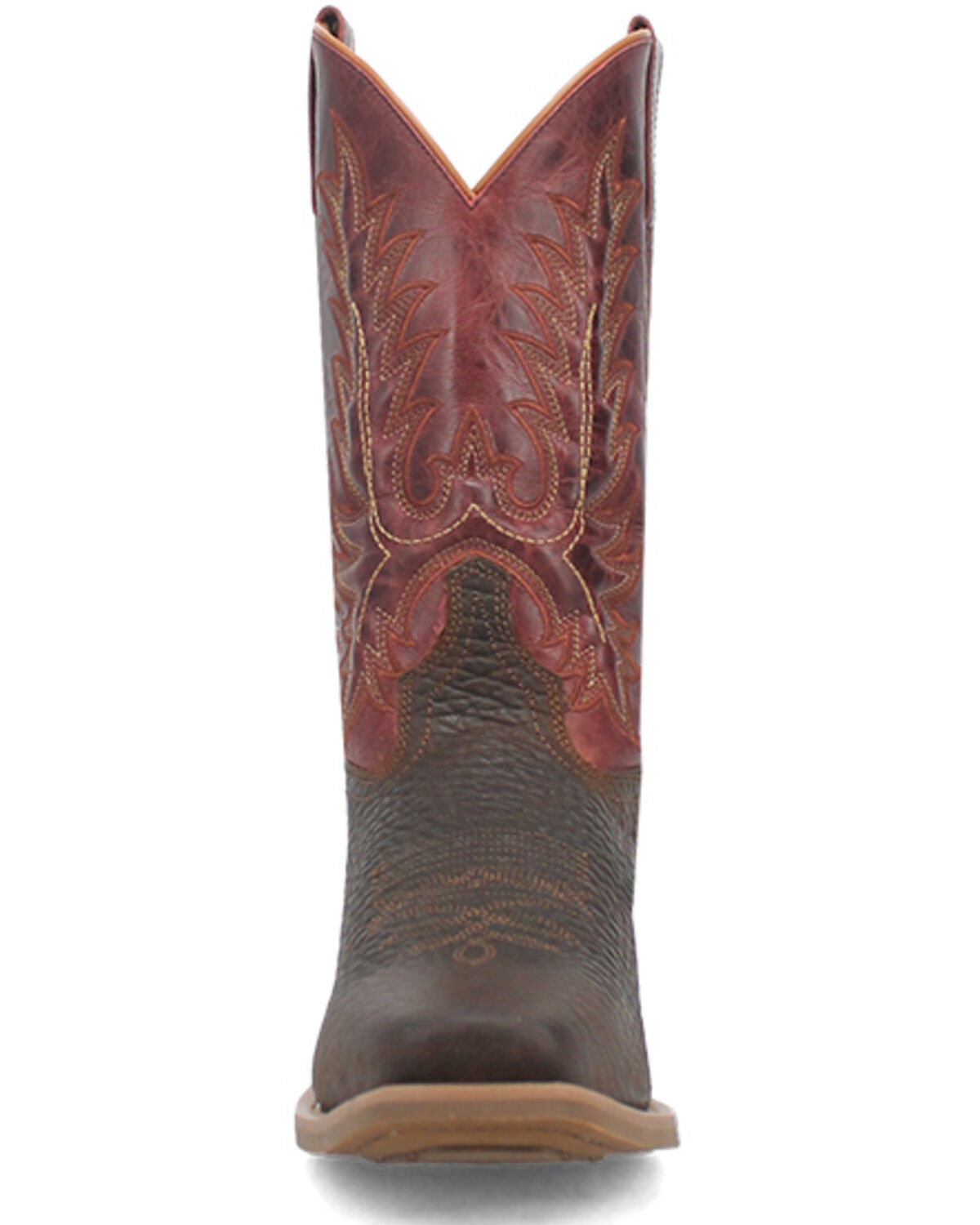 Image #4 - Laredo Men's Kent Performance Western Boots - Square Toe, Brown, hi-res