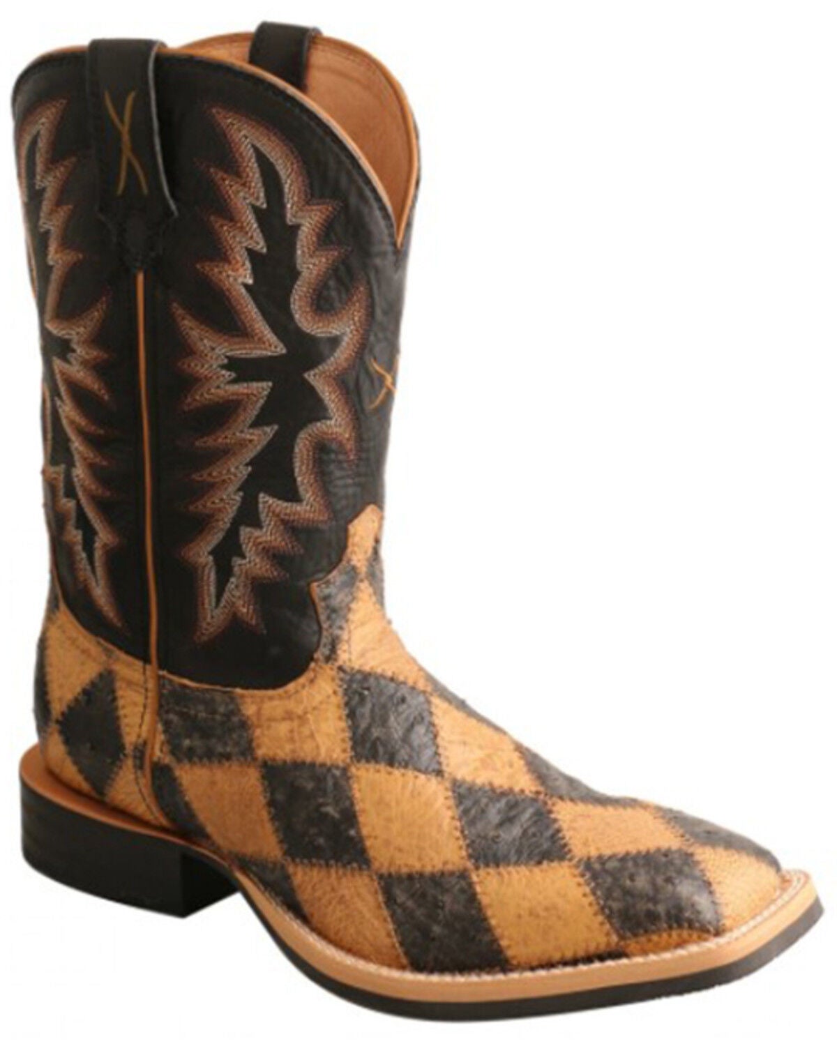 twisted x patchwork boots