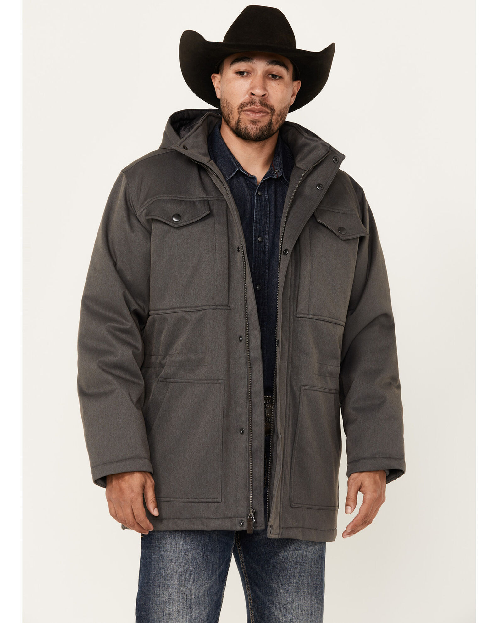 Product Name: Ariat Men's Abilene Heavyweight Hooded Insulated Parka Jacket