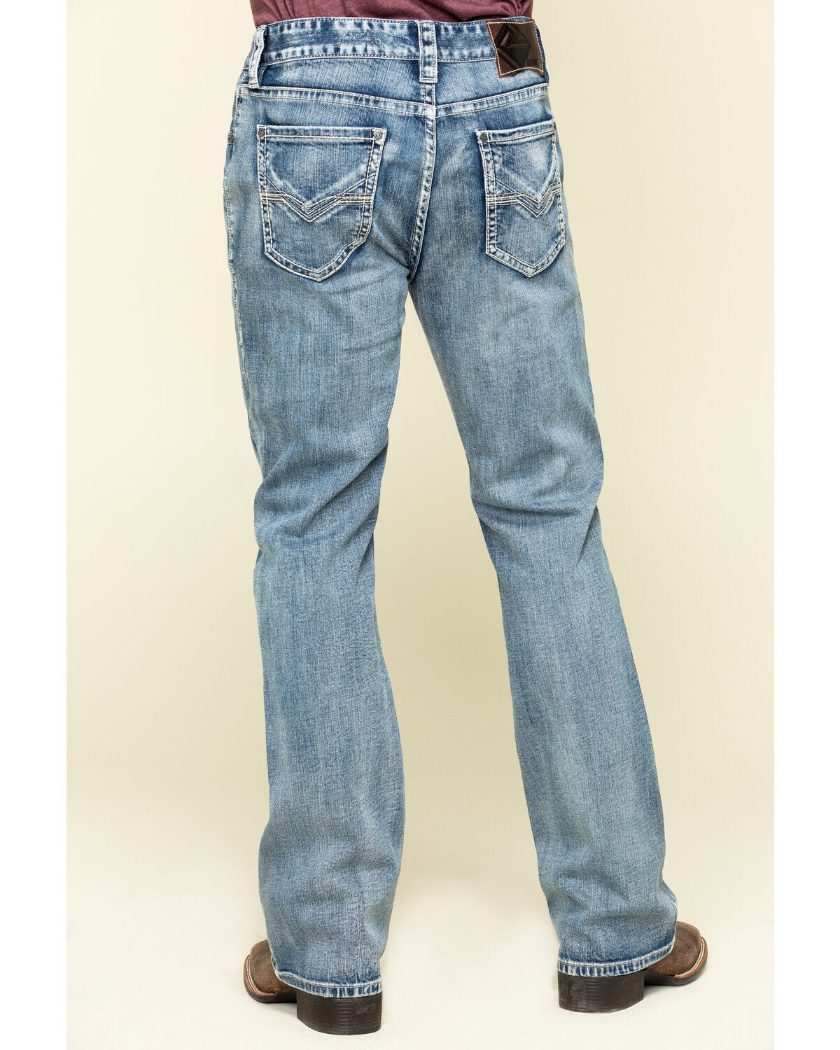 Cowboy bootcut jeans mens clearance
